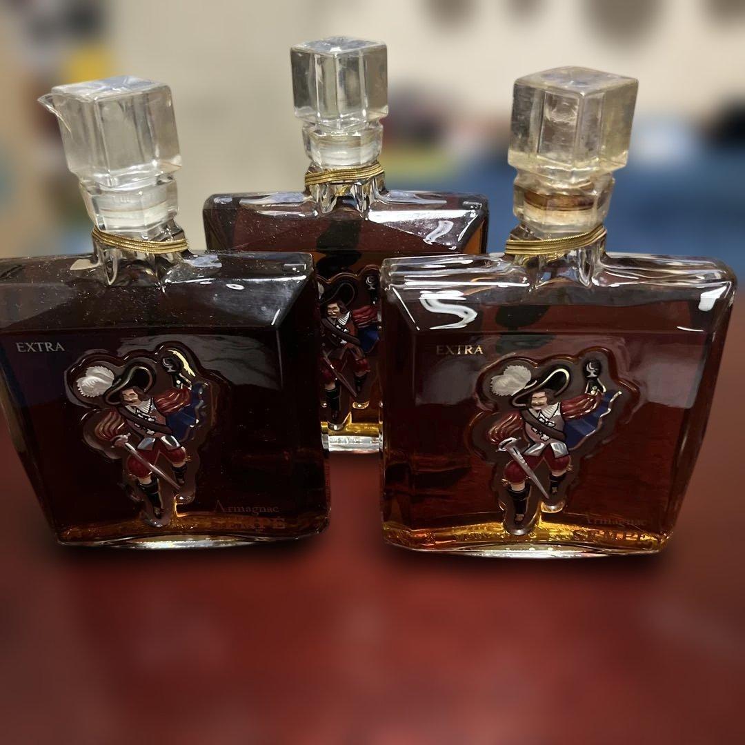 Armagnac sempe 古酒？　700ml？　3本セット