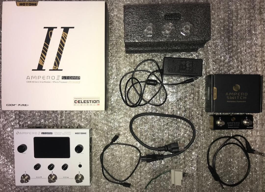【フットスイッチ付】HOTONE AMPERO II STOMP エフェクター