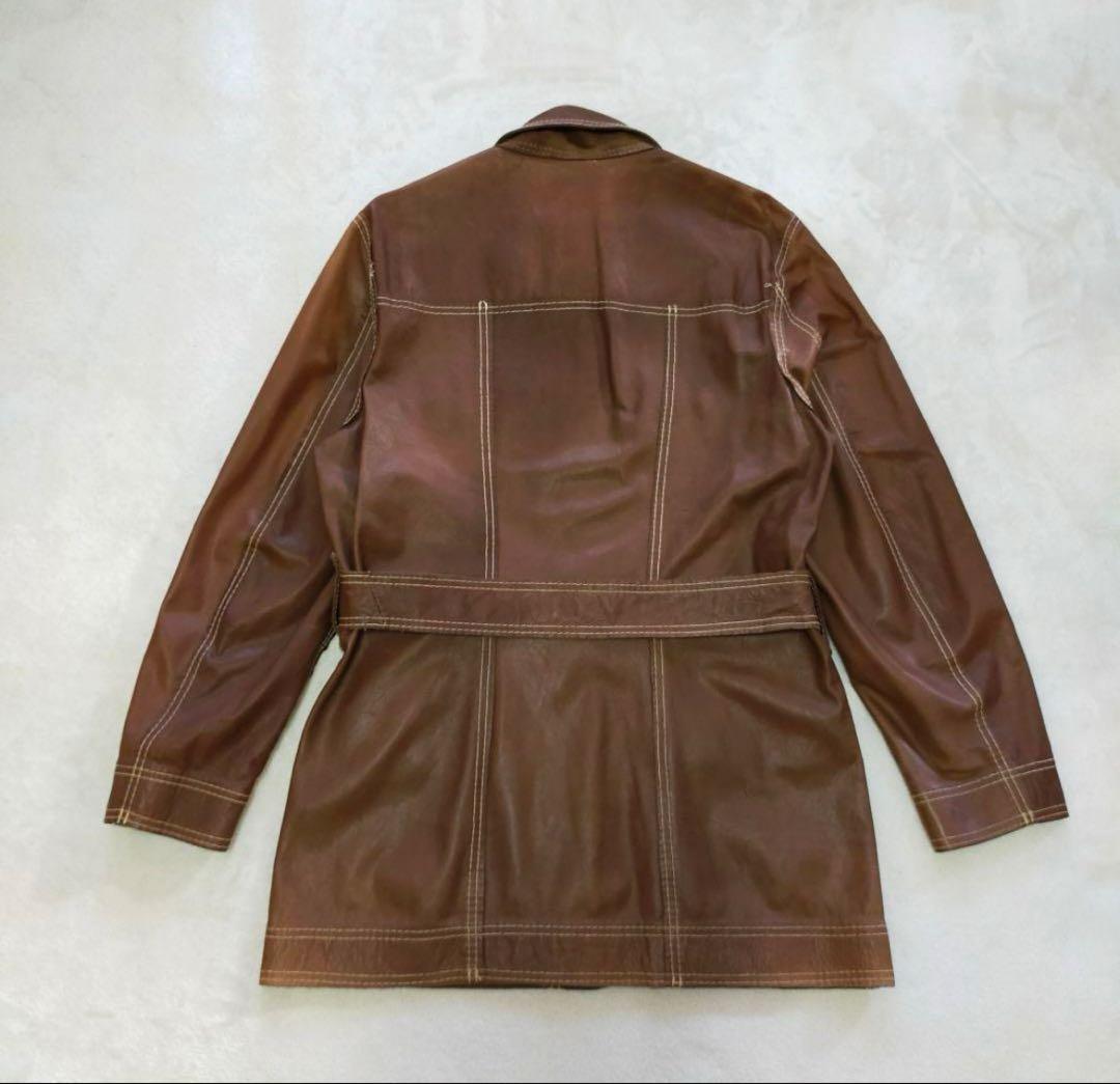 状態◎　70S　リーバイス　ビッグE　スエード　サファリジャケット　リバーシブル