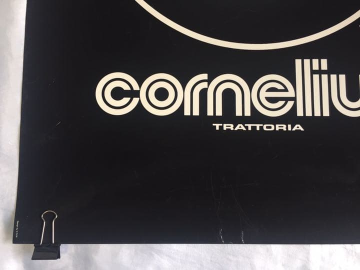 【レア】コーネリアス ( CORNELIUS ) ロゴ ポスター