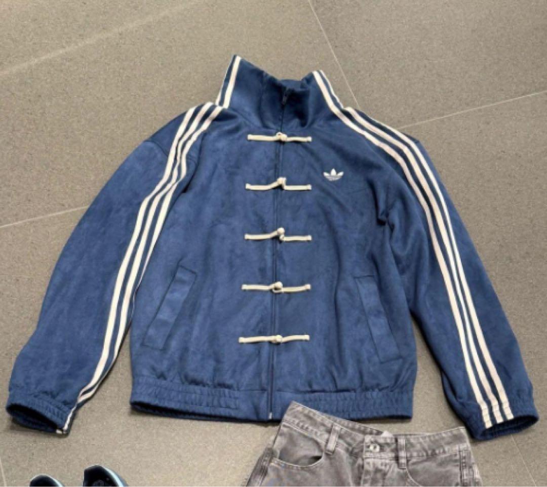 adidasアディダス 中国限定 蛇年トラックジャケット ネイビー