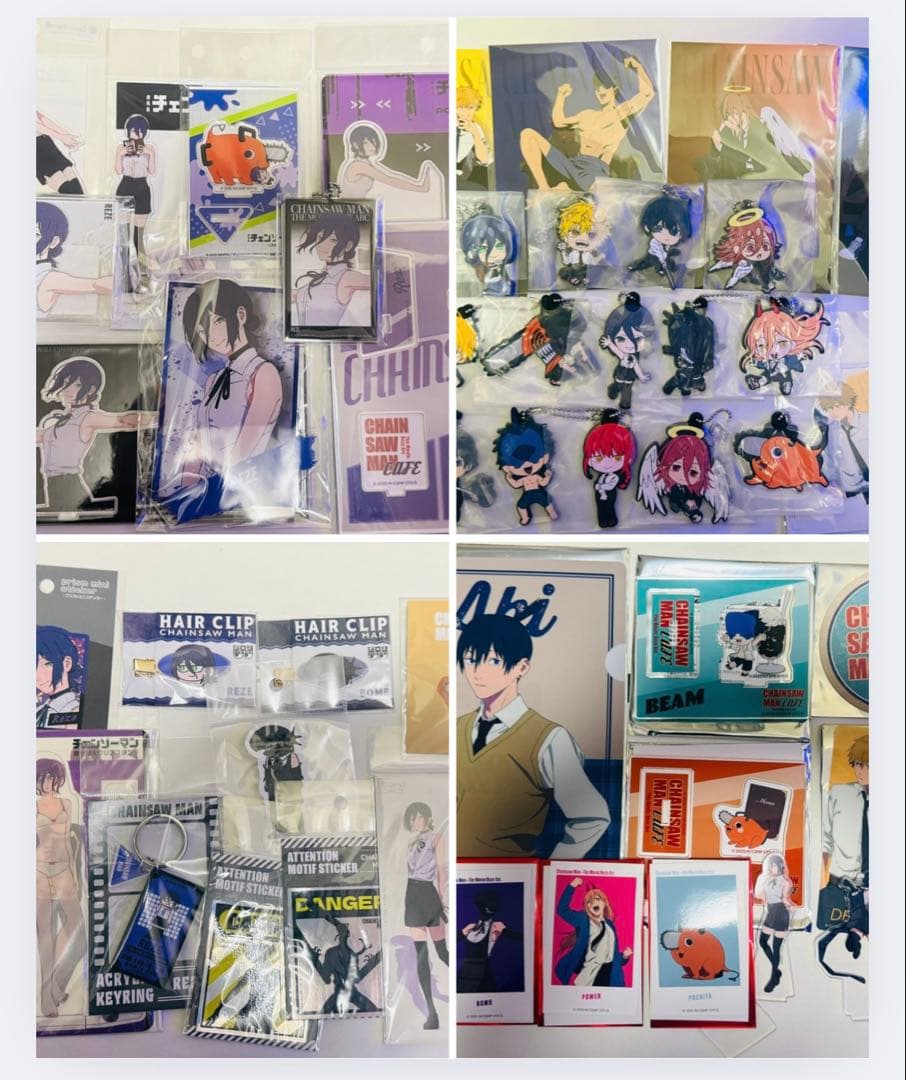 チェンソーマン レゼ　アクリルスタンド・グッズセット