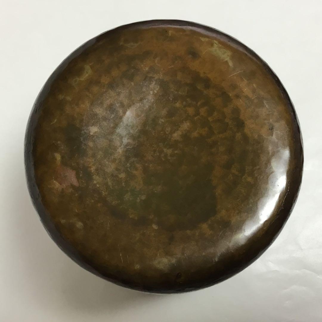 茶道具 古物品 割手水注 小 雷紋 箱なし