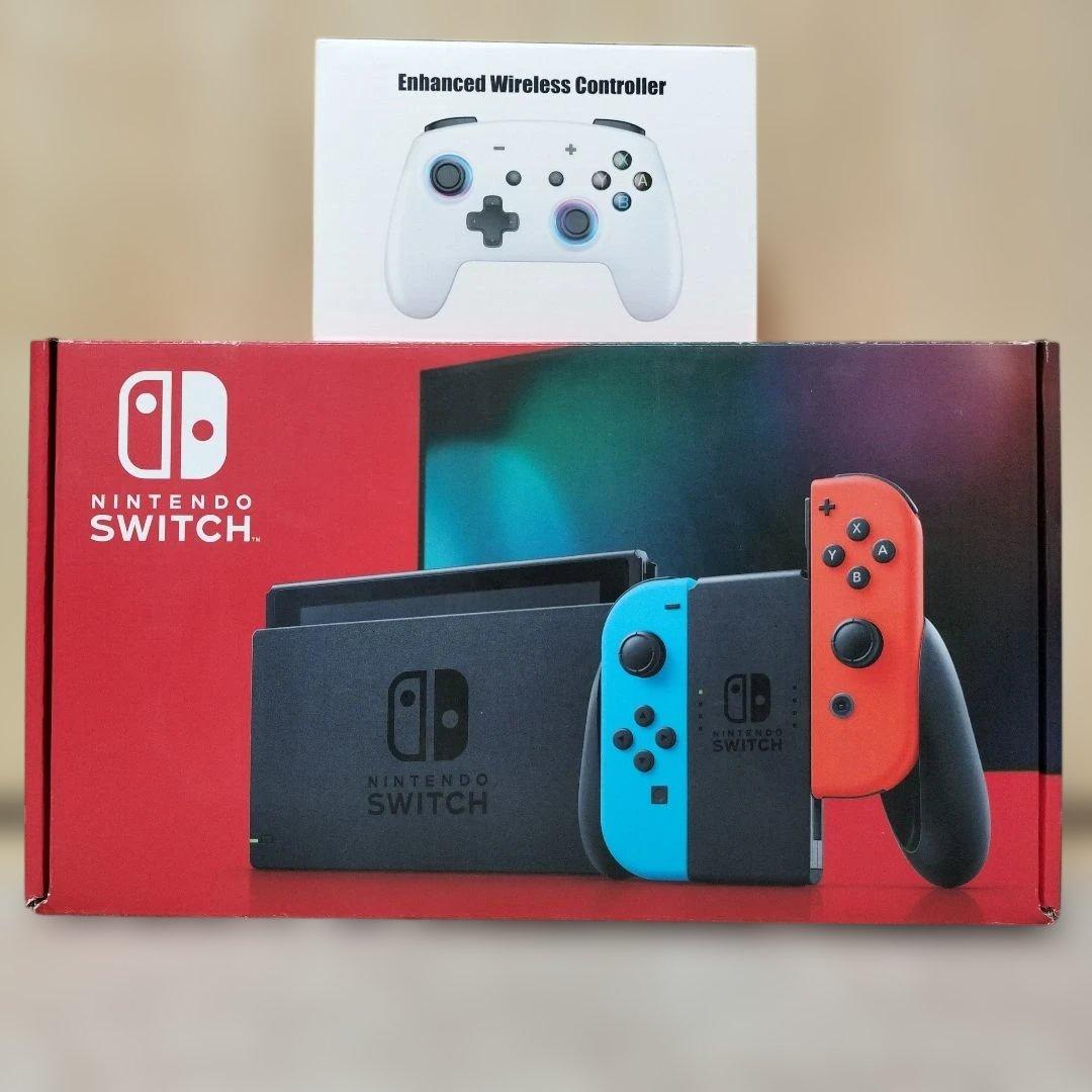 switch１本体、microSD、コントローラーセット