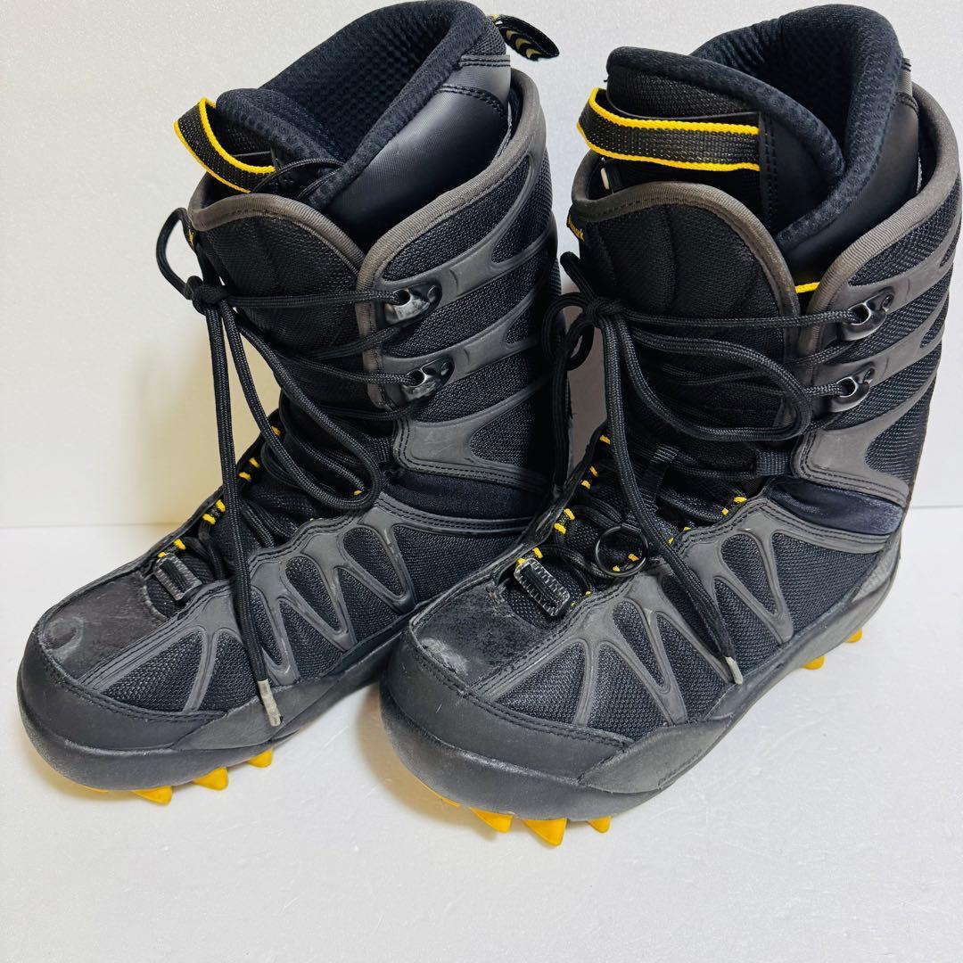 27-27.5cm kismark スノーボードブーツ ブラック　初心者格安処分