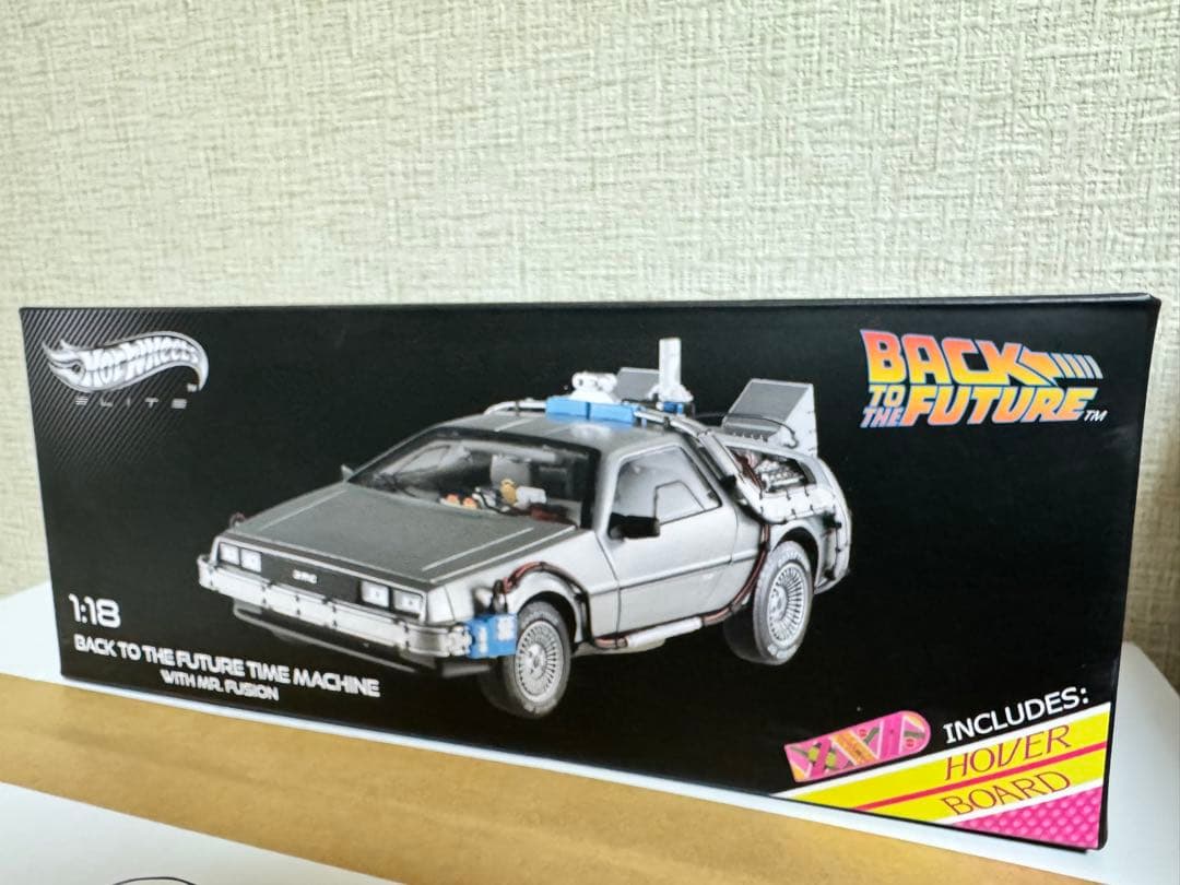 Hotwheels Elite Back to the Future デロリアン