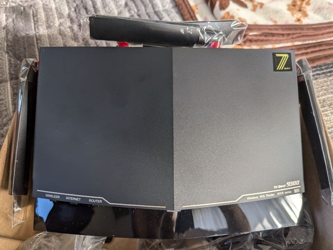 BUFFALO Wi-Fi 7 9300 無線LANルーター　ライセンスカード付