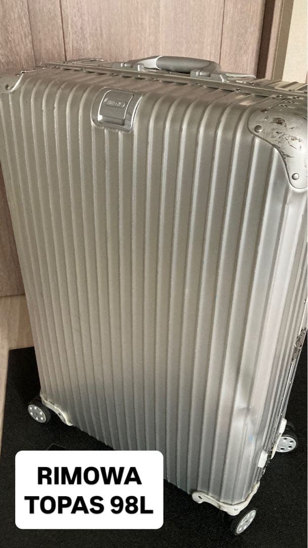 もちさん専用★ RIMOWA TOPAS 98L シルバーキャリーケース