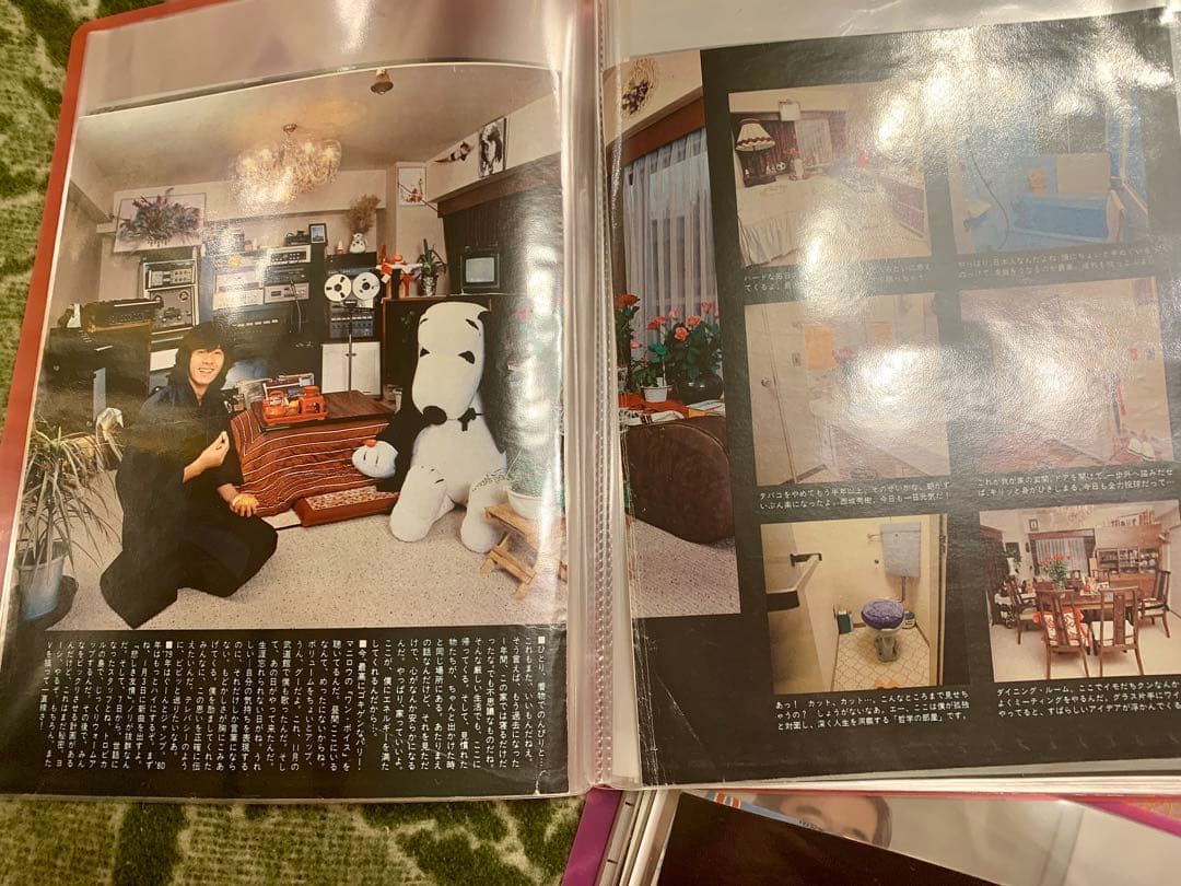 西城秀樹　★雑誌切り抜き250ページ〜300ページ★ファイル3冊★希少記事多数