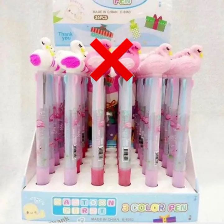 ２番：３色フラミンゴ 200円→150円