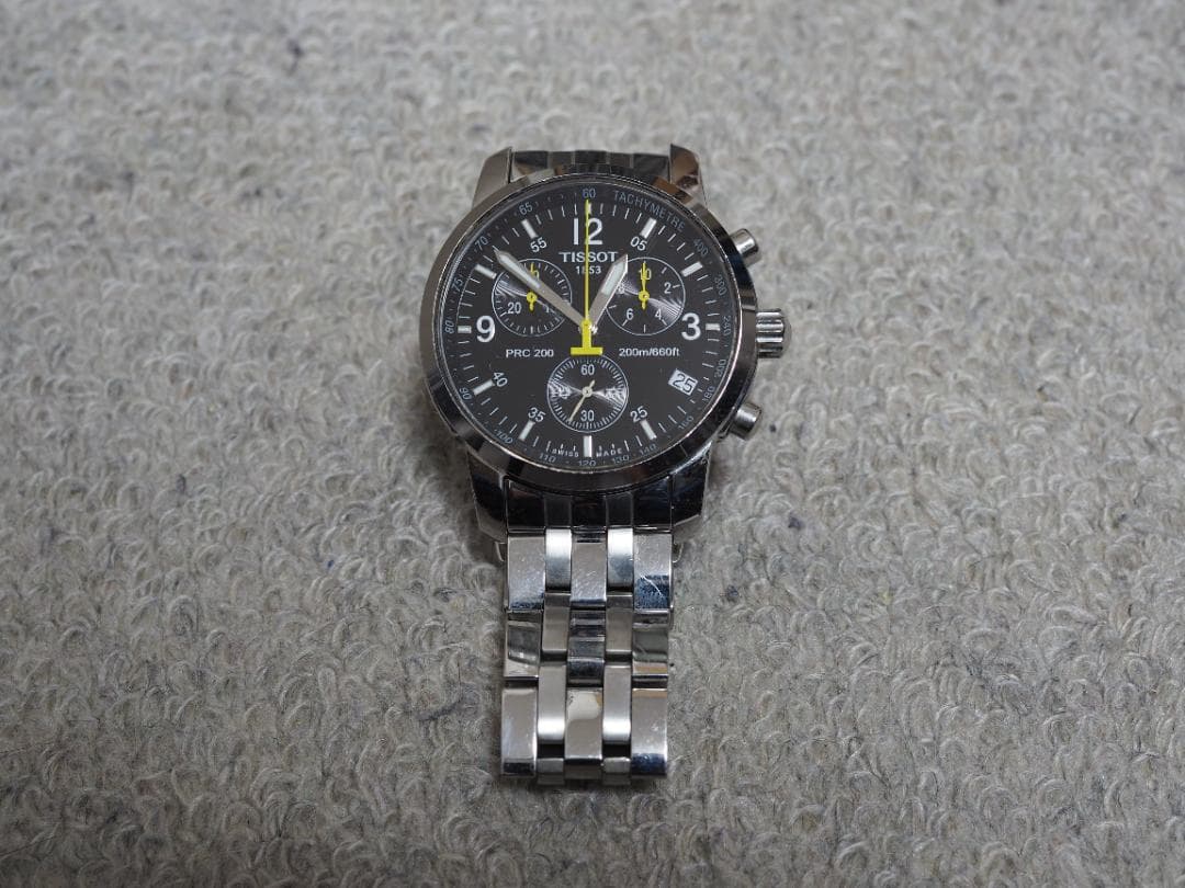 ティソ TISSOT PRC200 クロノグラフ メンズ 腕時計 クォーツ