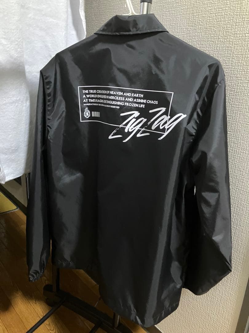 真天地開闢集団ZIGZAG 黒アウター　コーチジャケット　サイズM