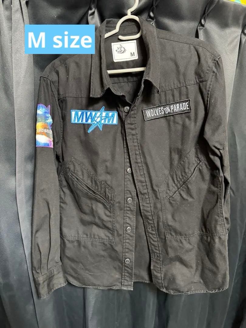 MAN WITH A MISSION 2024福袋 戦闘服 長袖 M（ブラック）