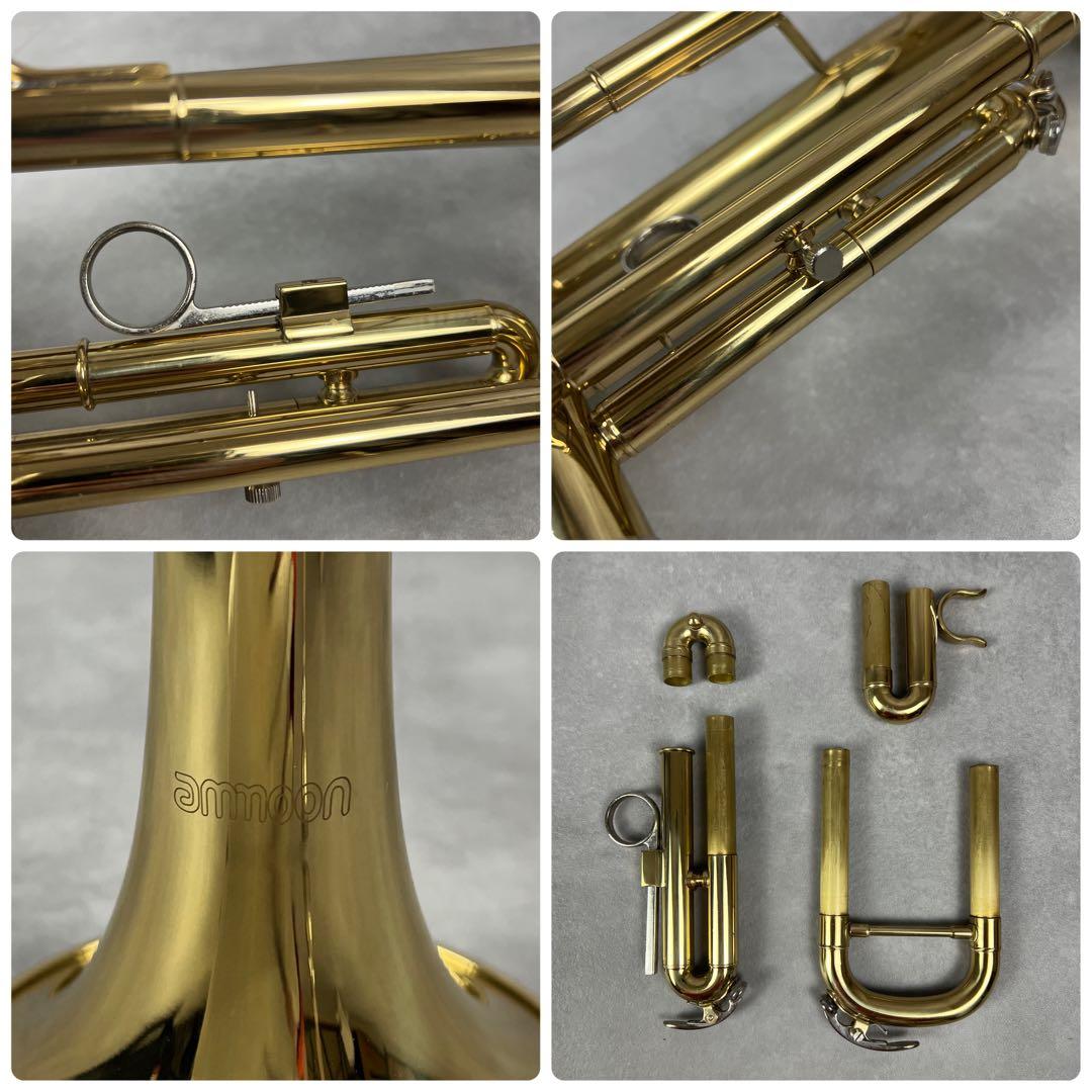 ammoon　トランペット　管楽器　スチューデントモデル　初心者　学生　吹奏楽