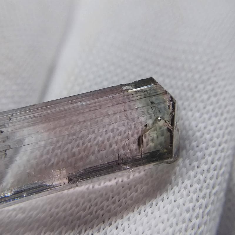 497 宝石質 トルマリン バイカラー アクロアイト タジキスタン産