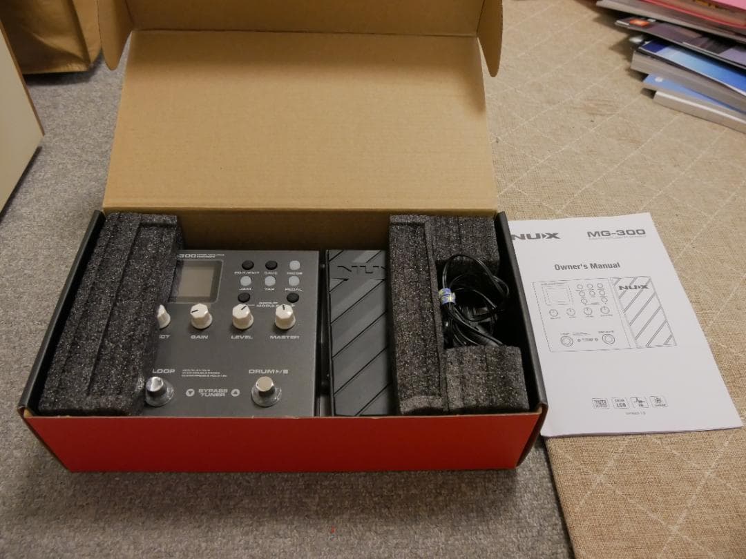 【動作確認済・美品】NUX MG-300 エフェクター