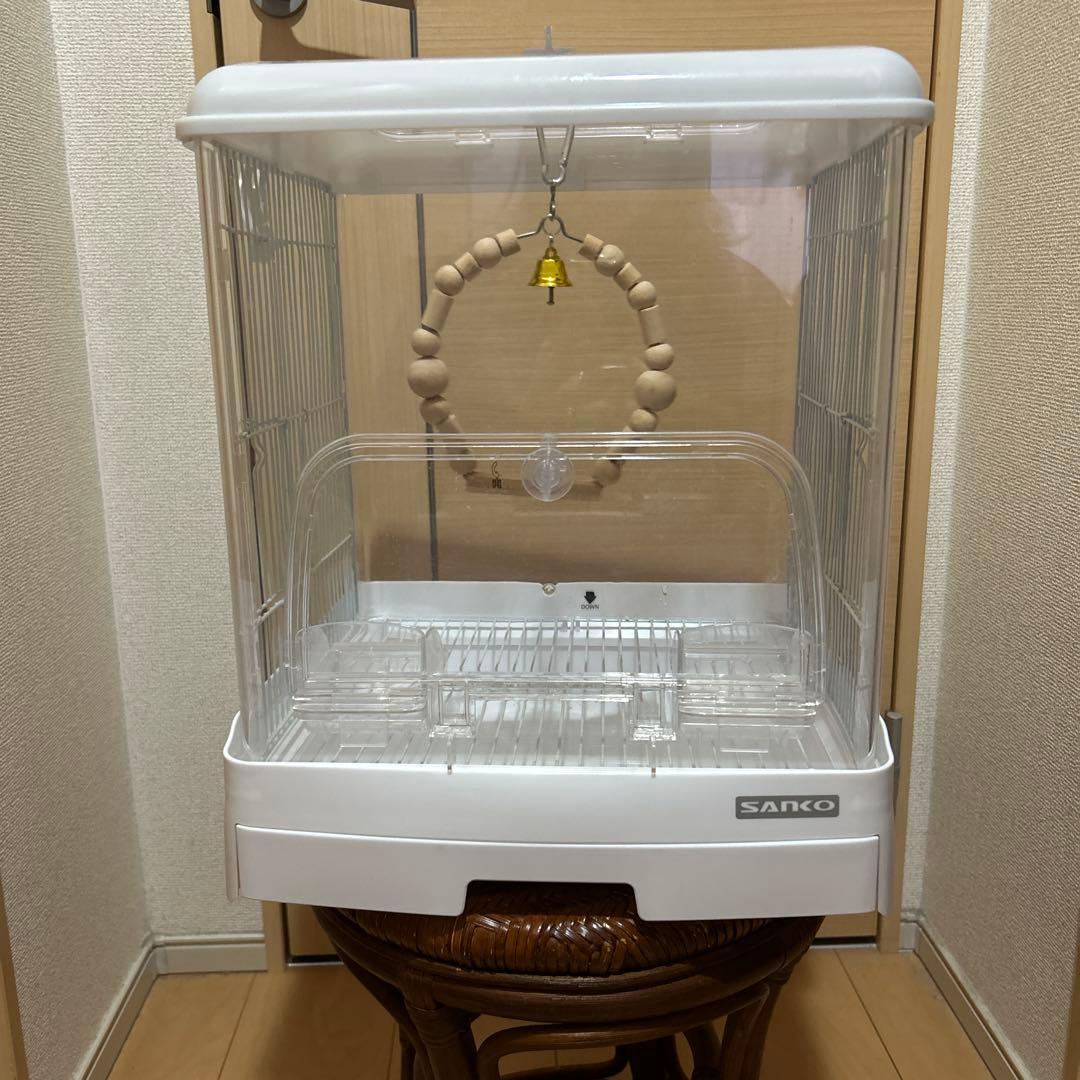 SANKO 鳥カゴ　ケージ　イージーホームクリアバード35