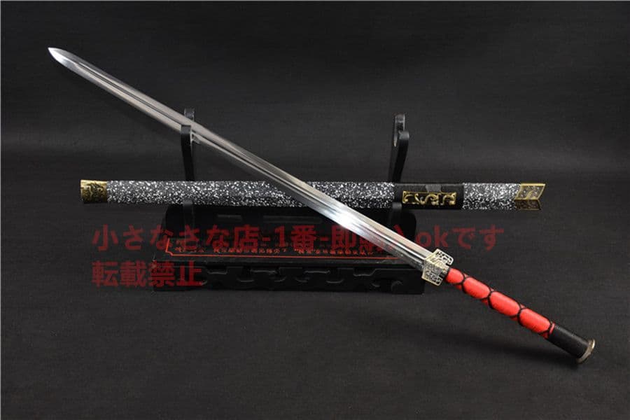 武具　刀装具　日本刀　模造刀 居合刀 漢剣 雪花鞘 直刀