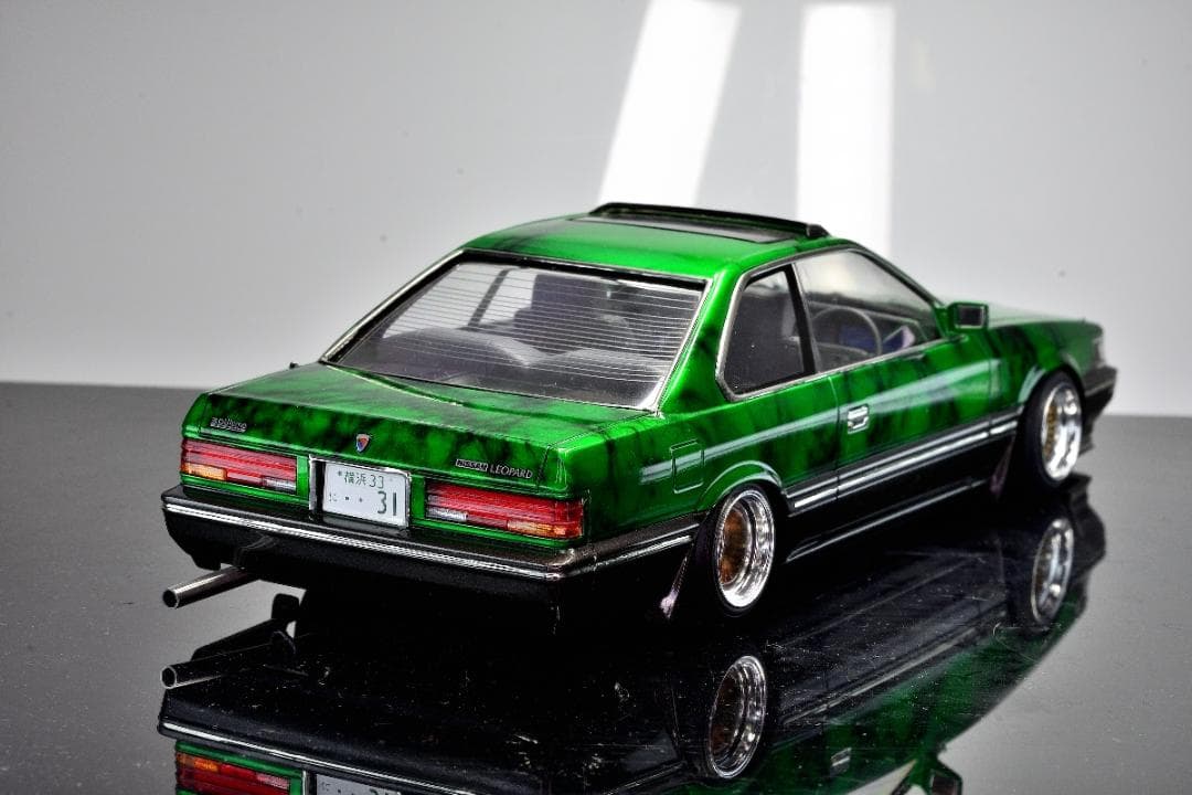 【1/24アオシマ】UF31レパード アルティマV30 ツインカムターボ”90