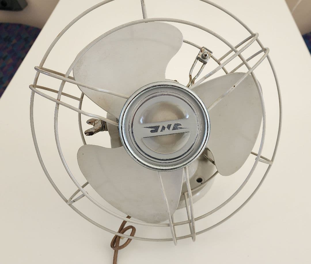 鉄道廃品 扇風機 国鉄 JNR 動作確認済み 家庭用コンセント