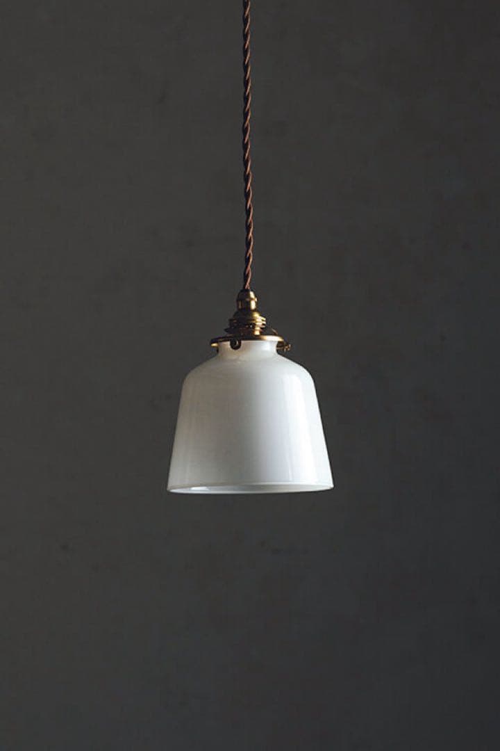 mo様　flame / baba glass (white)