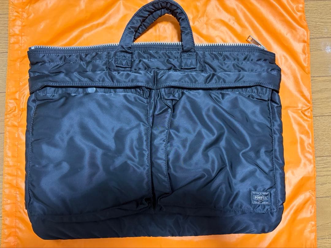 バッグ PORTER TANKER BRIEFCASE Black