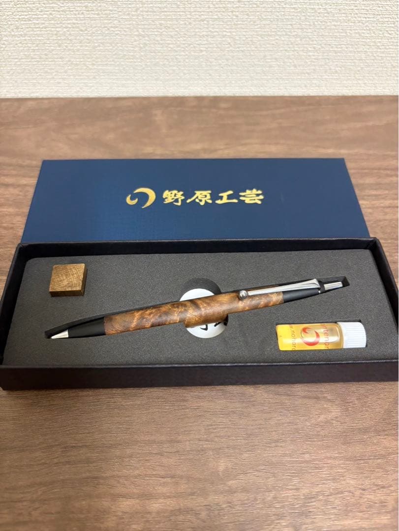 野原工芸　マーブルウッド　ボールペン　スタンダード