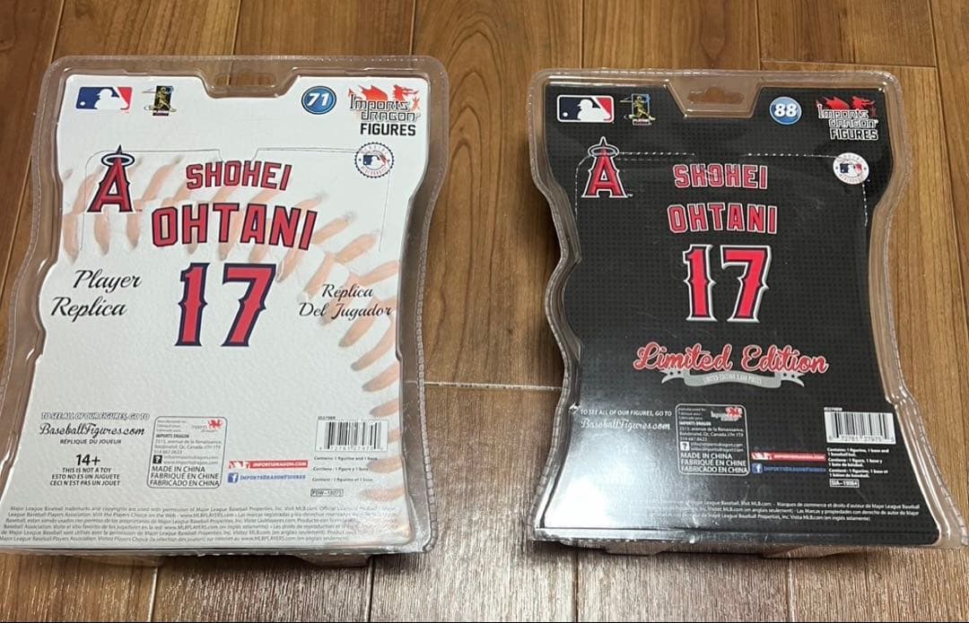 大谷翔平 17番 エンジェルス フィギュア