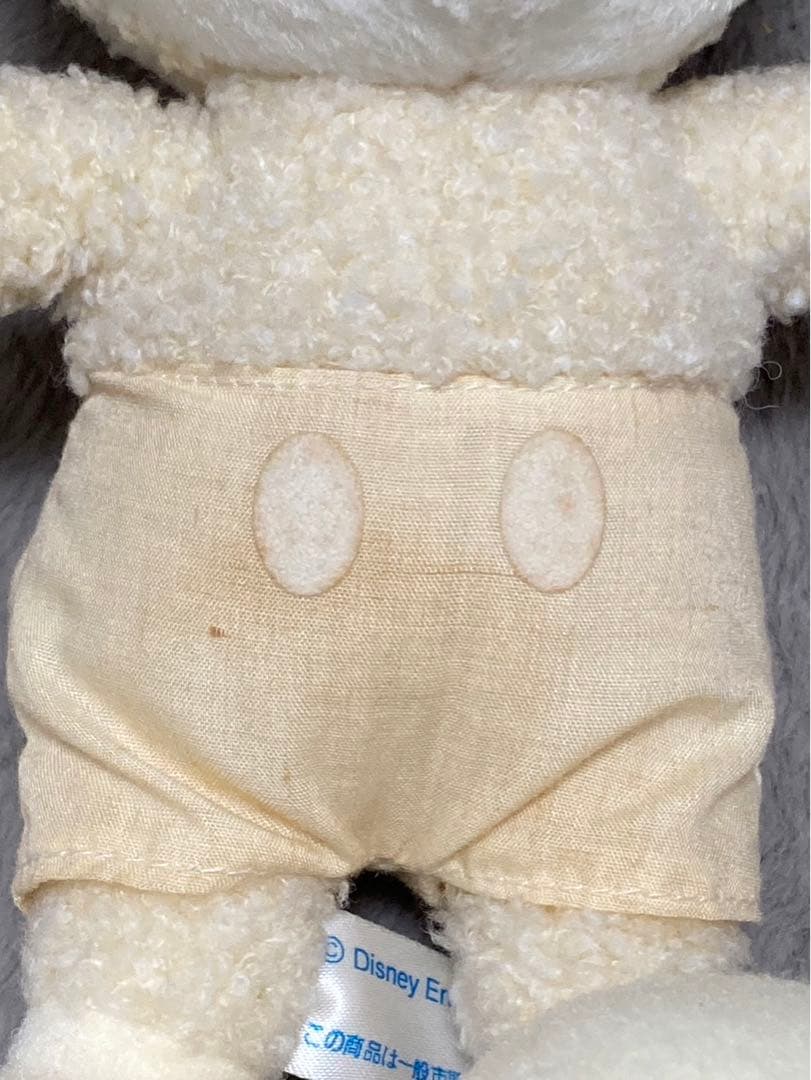 ディズニー　ホワイト　1999年　レトロ　ぬいぐるみ