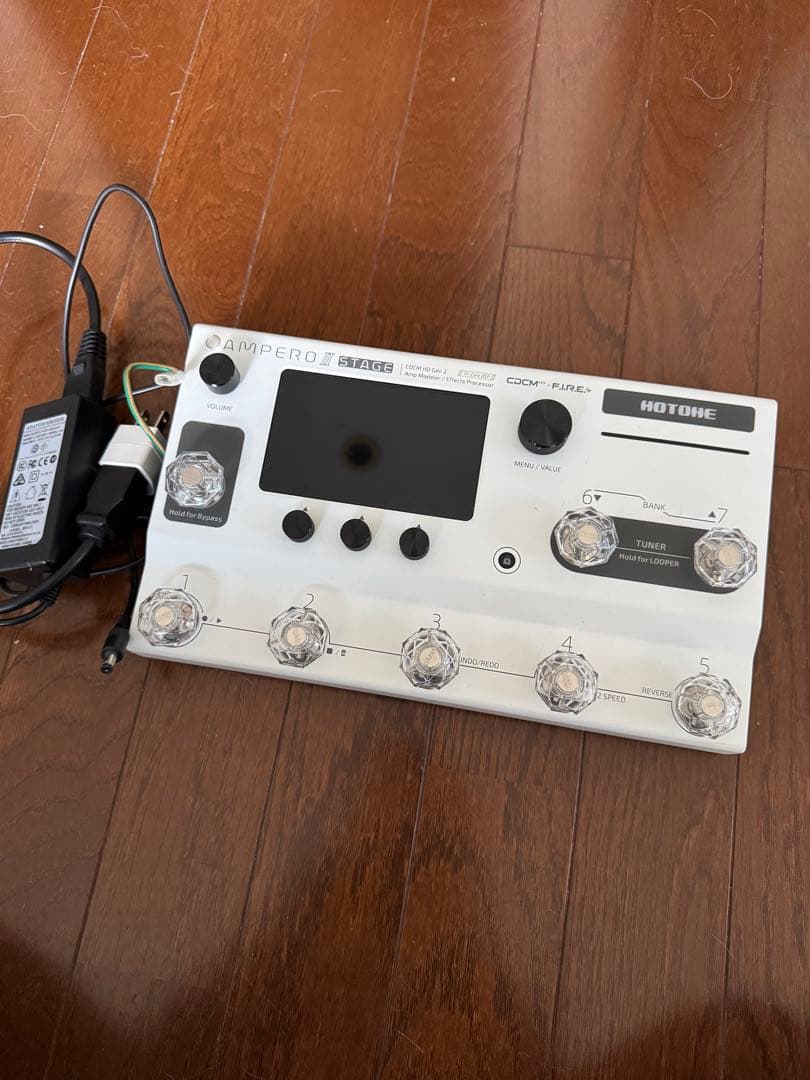 【美品】Hotone Ampero II Stage 動作良好・箱付き