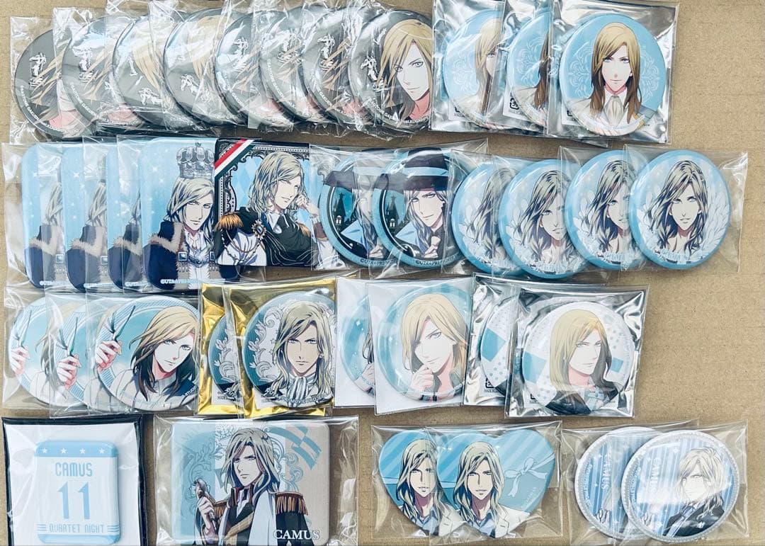 うたプリ カミュ カルナイ 缶バッジ