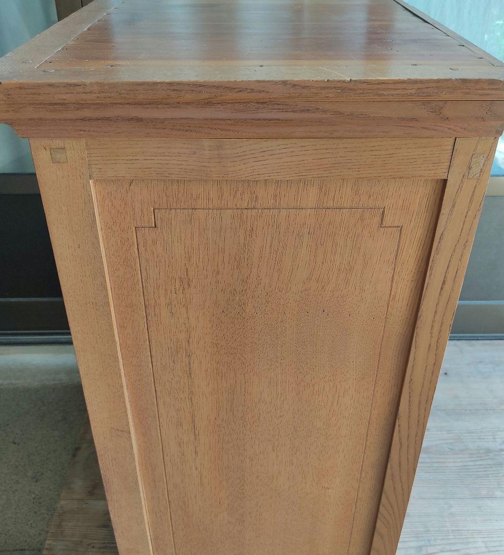 【状態良】書棚 本棚 食器棚 レトロ アンティーク 陳列棚 店舗 什器 骨董