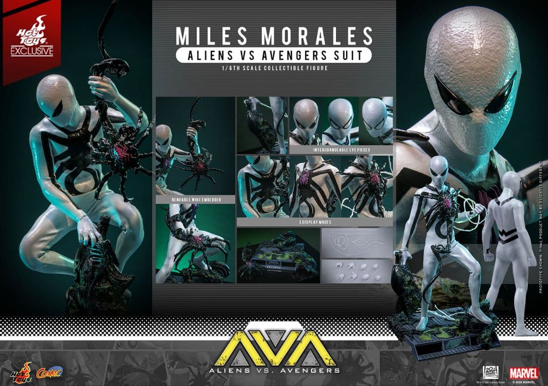 Hot Toys スパイダーマン Aliens vs Avengers Suit