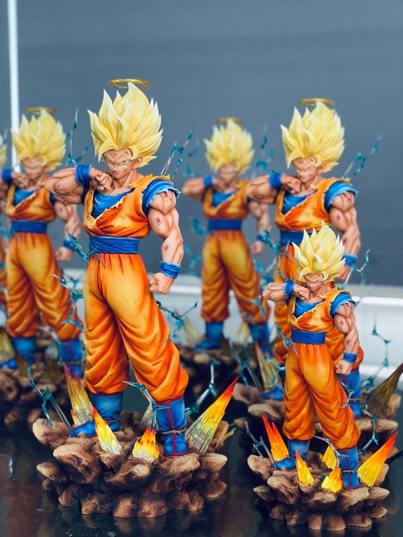 孫悟空スーパーサイヤ人2　フィギュア　ドラゴンボール　ガレージキット
