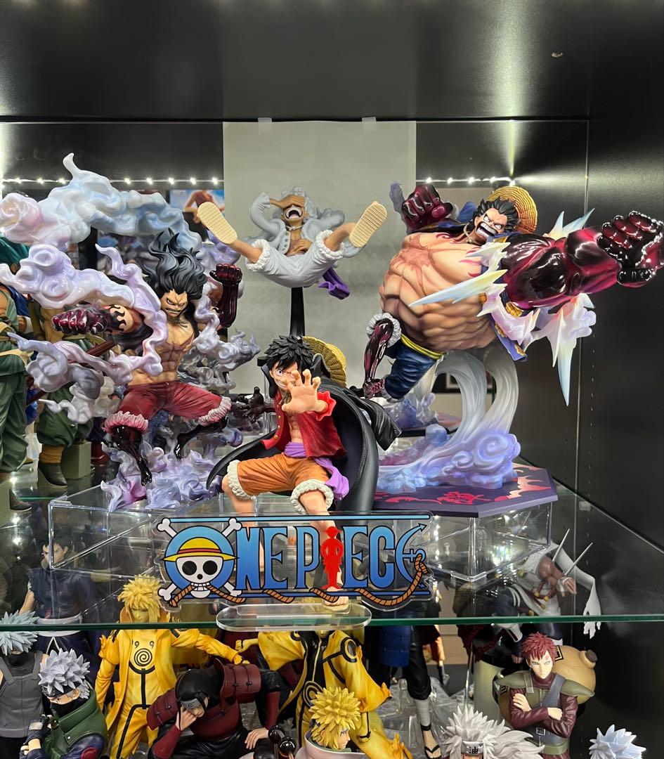 ワンピースone piece フィギュア　タイトルロゴ　アクリルロゴ　ルフィ