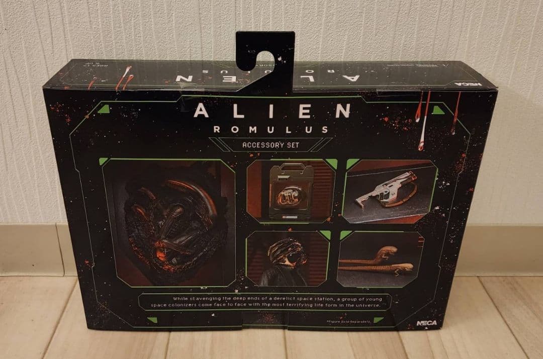 新品未開封 NECA エイリアンロムルス スコーチドゼノモーフ アクセサリー