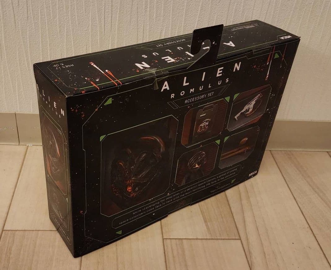 新品未開封 NECA エイリアンロムルス スコーチドゼノモーフ アクセサリー