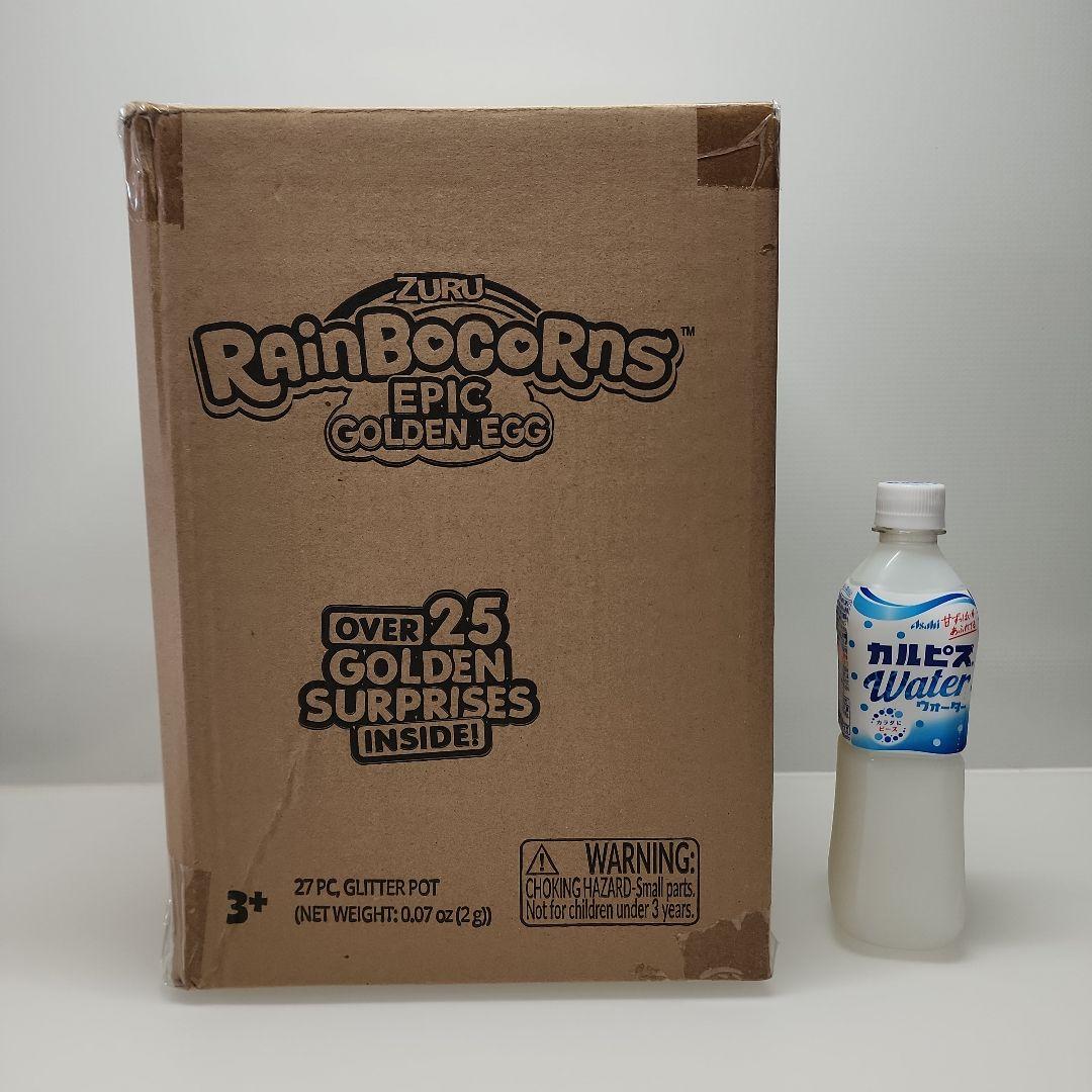 巨大 レインボーコーンズ ゴールデンエッグ　トナカイ　ぬいぐるみ　サプライズトイ