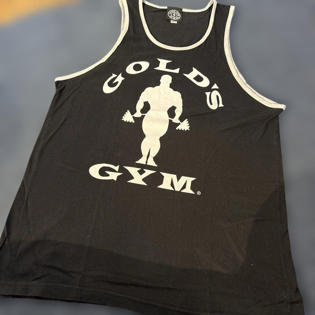 ゴールドジム　リンガータンクトップ　gold's gym 横川尚孝　トレーニング