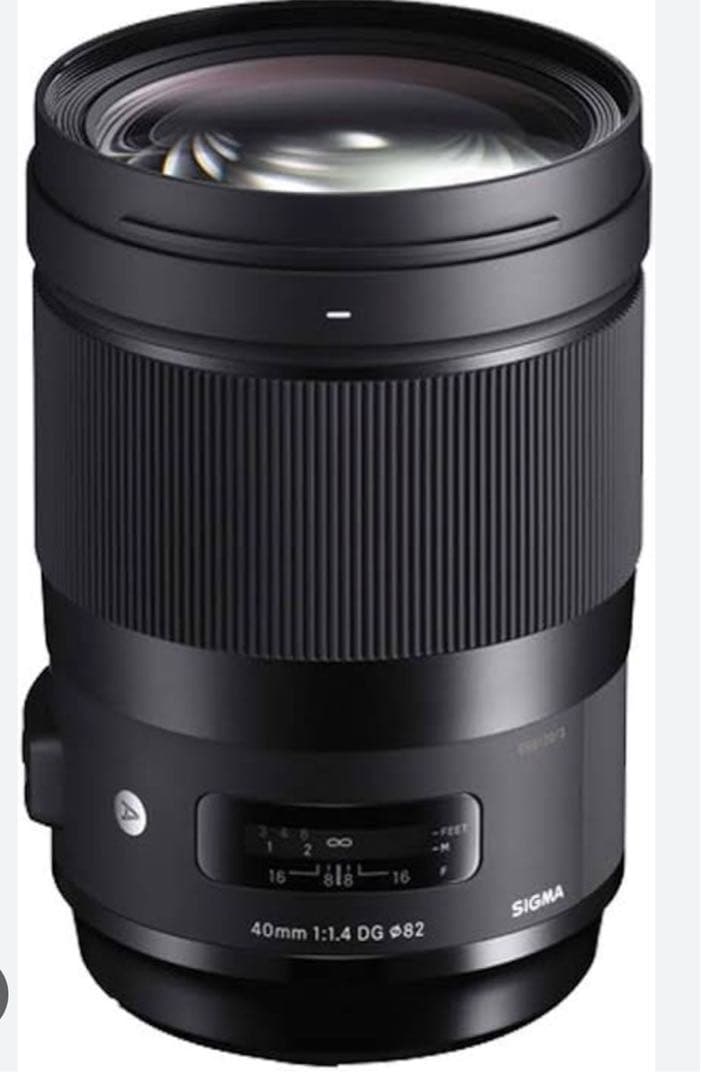 SIGMA 40mm F1.4 DG HSM /EFマウントCanon