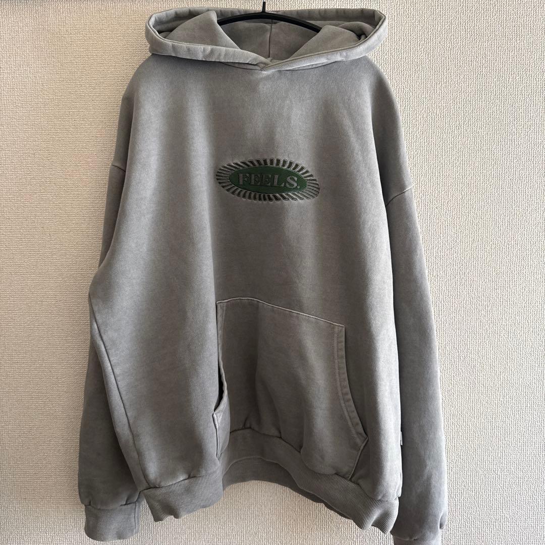 feels PIGMENT DYE HOODIE 上杉柊平