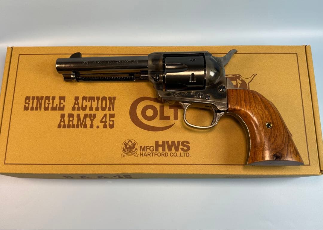 [限定品]HWS COLT SAA シビリアンHW（ゴーストブラックモデル）