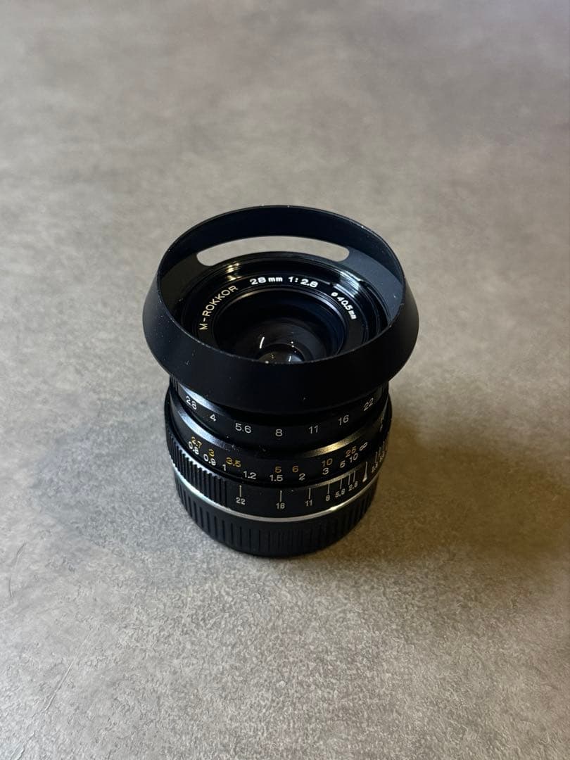 M-ROKKOR 28mm F2.8 ミノルタ