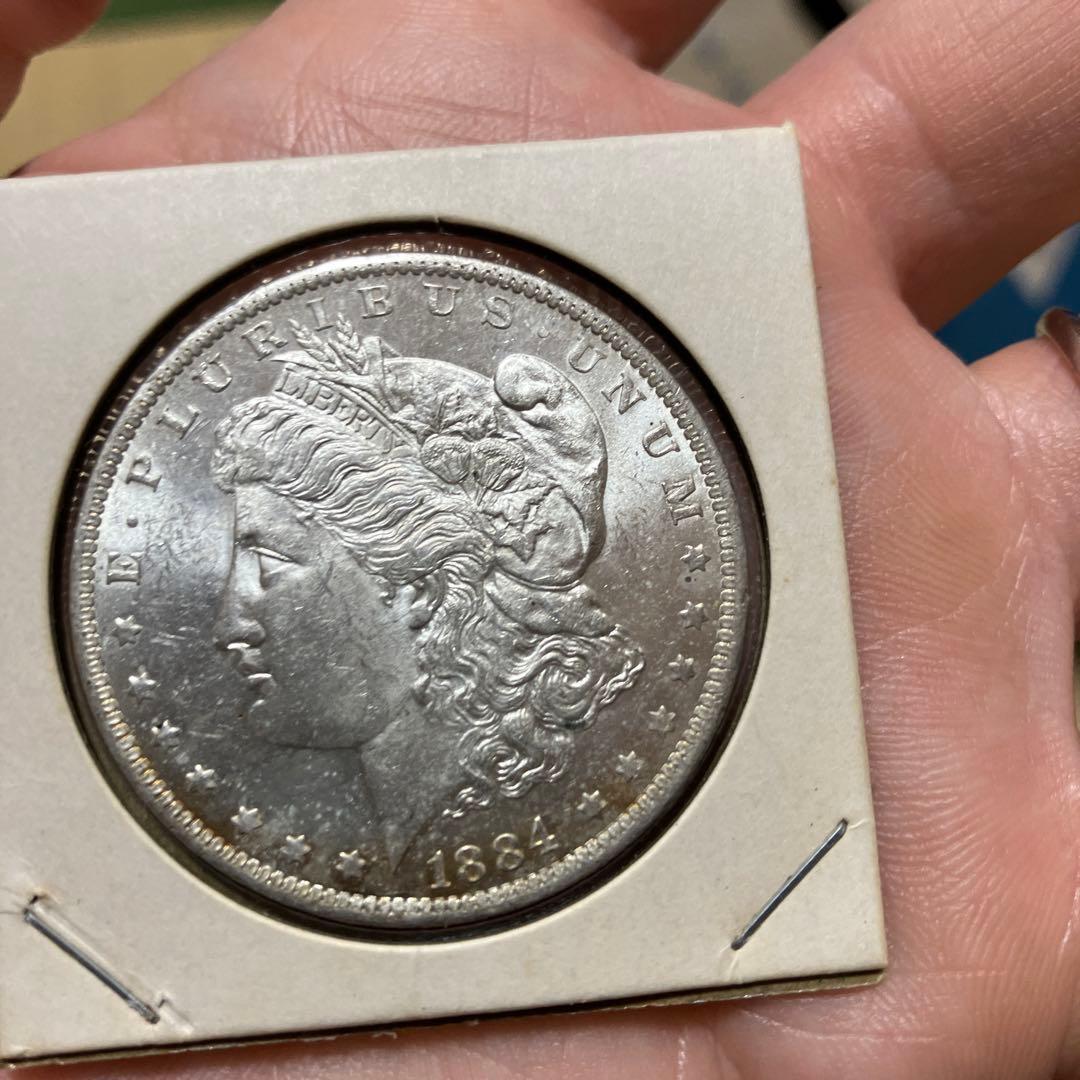 モルガンダラー　1884年　銀貨