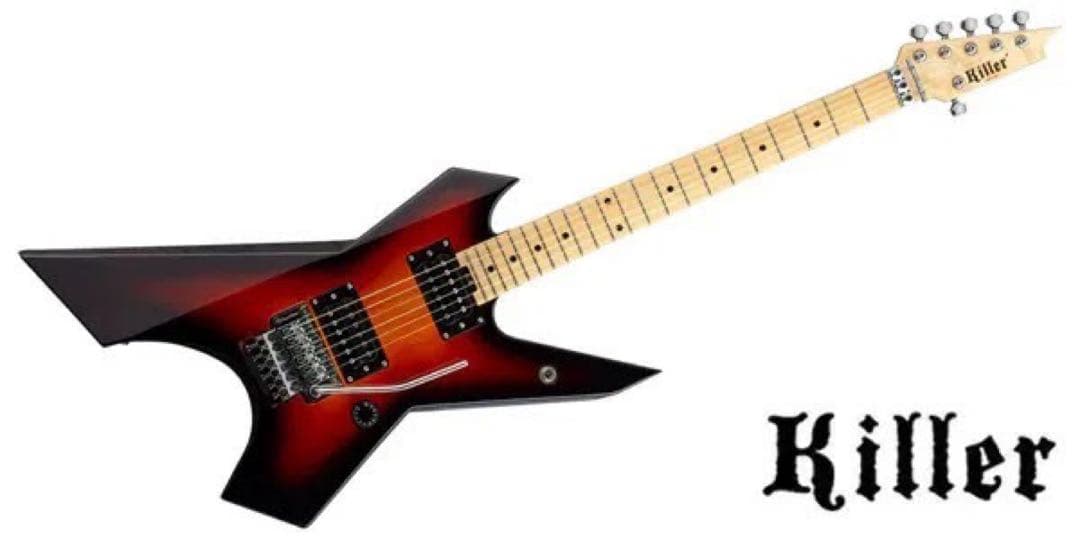 Killer seエレキギター サンバースト