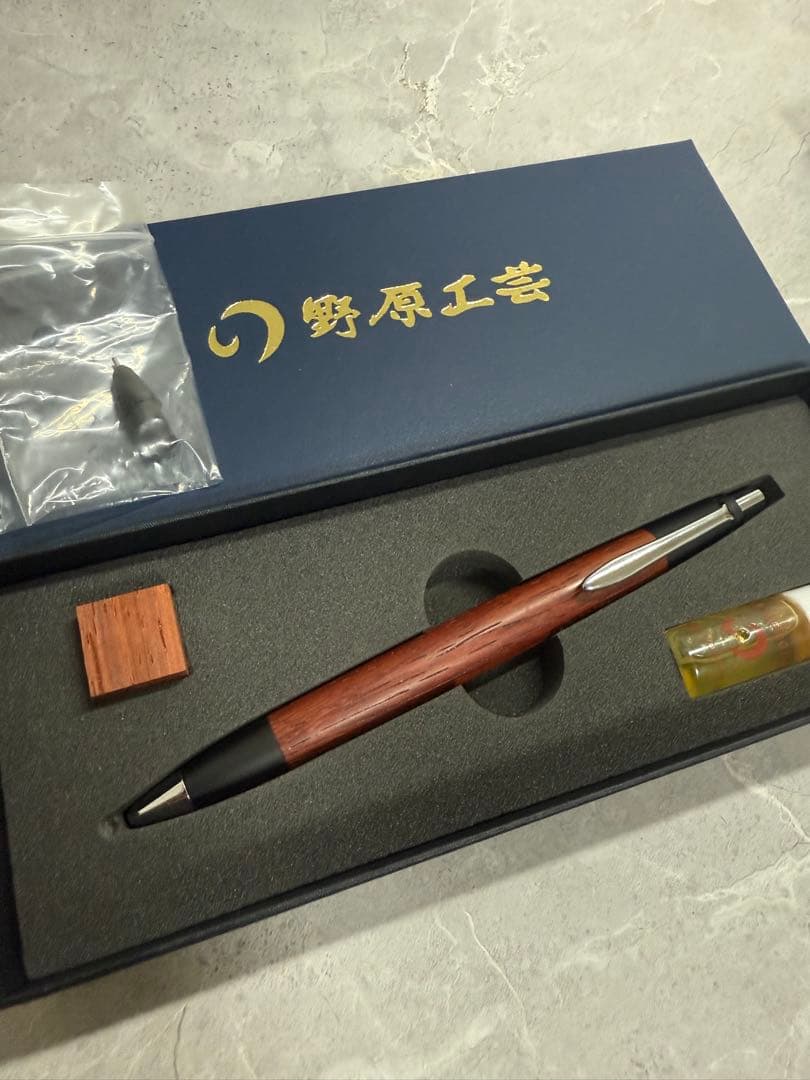 野原工芸 紅紫檀 シャープペンシル 新型