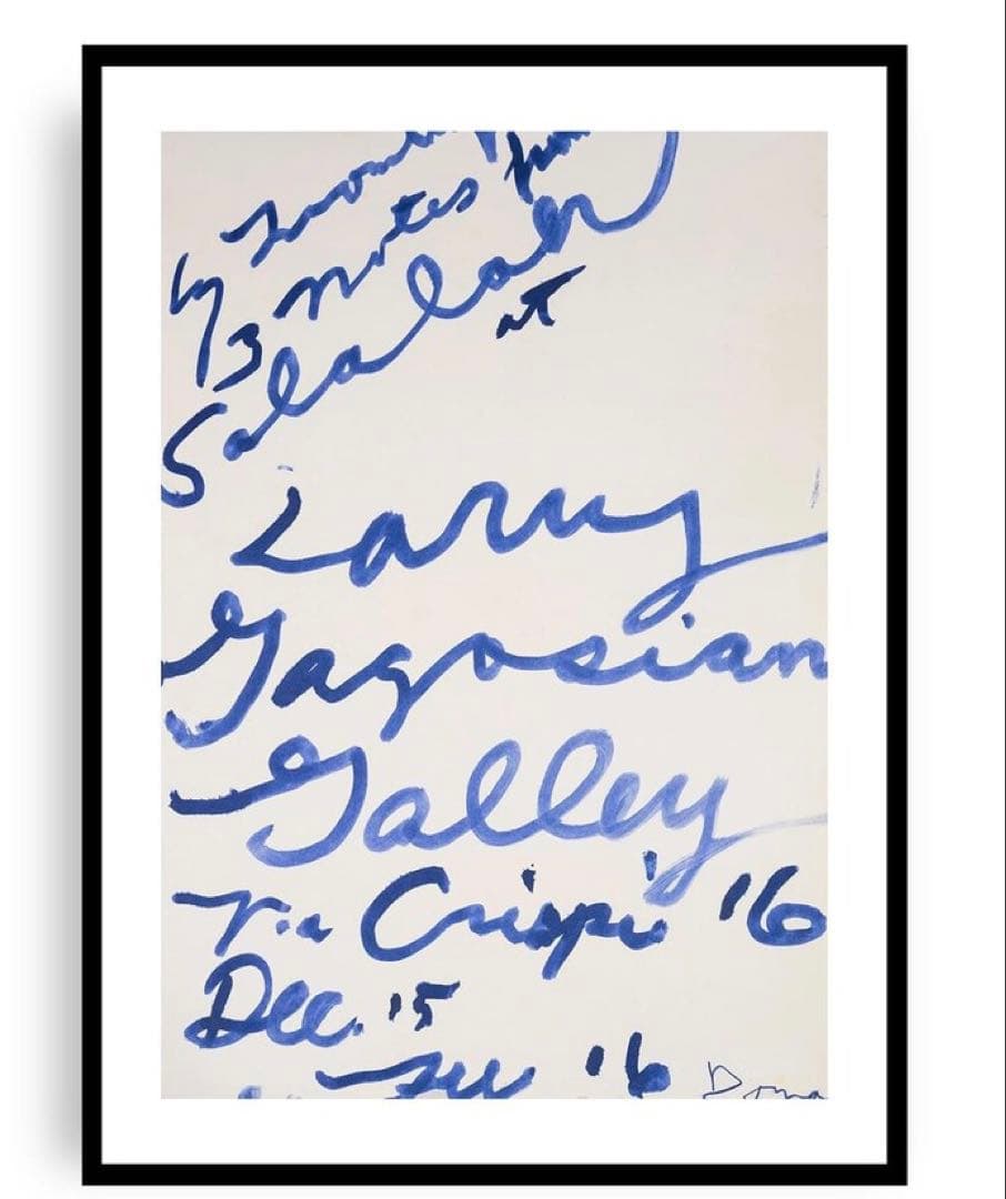 サイ・トゥオンブリー A2版 Three Notes from Salalah