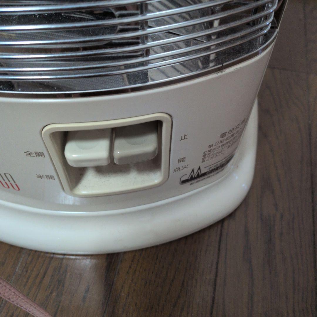 ガスストーブ 2500W ホワイト