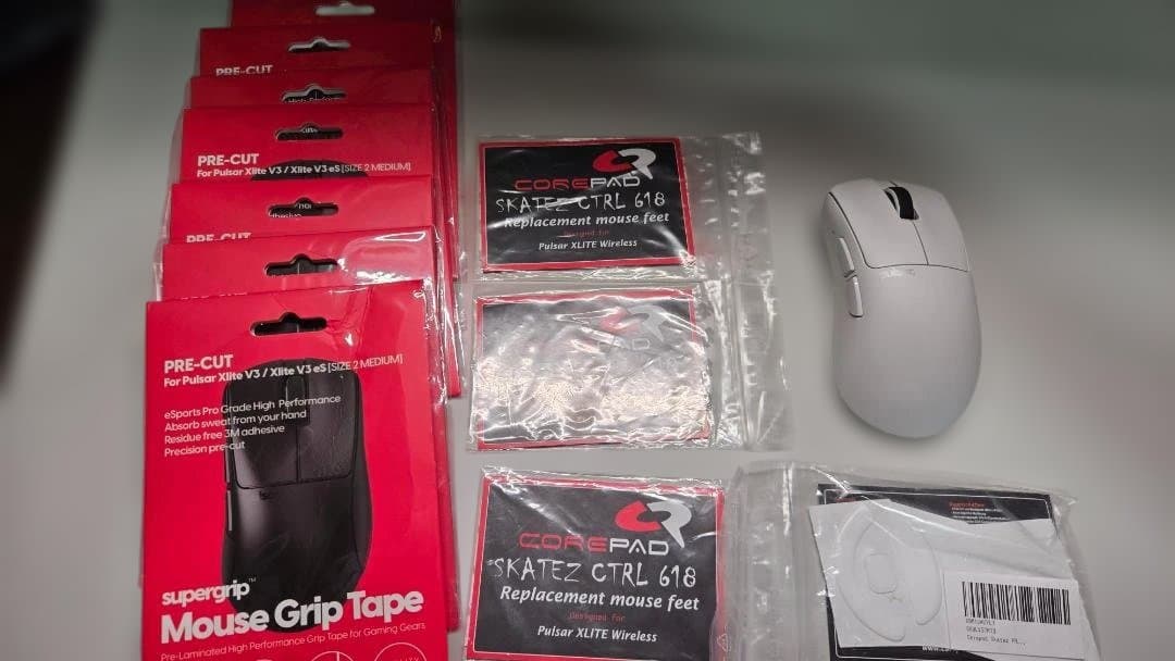 Pulsar Xlite V3 Medium ソール グリップテープ付き