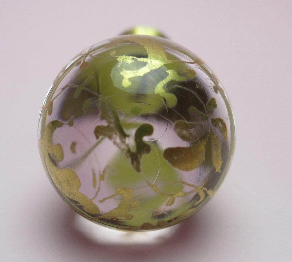 ビンテージ 金彩 花模様 洋風 デカンタ デキャンタ 70905